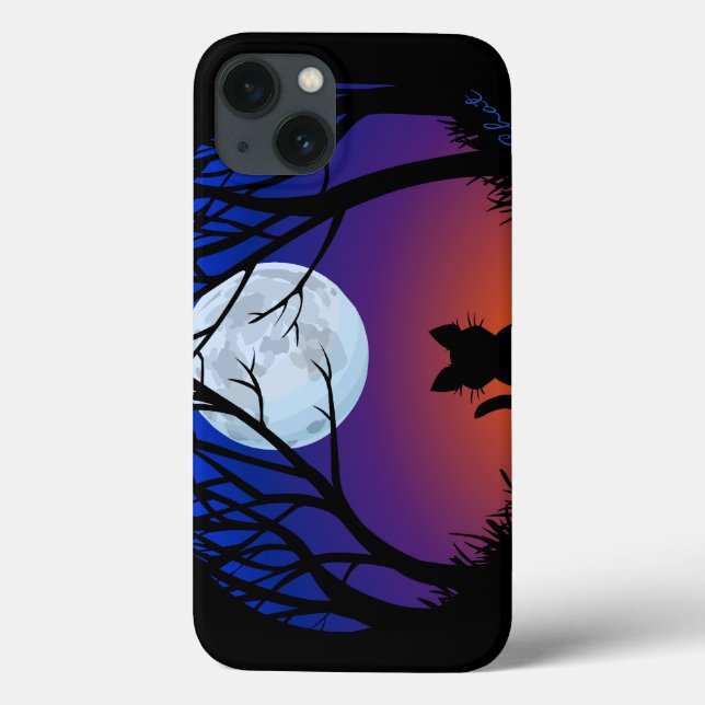 Tjock Cat iPad Case Cat Lover Le Chatta iPad Case (Baksida)