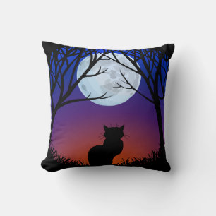 Tjock Cat Pillow Roligt Cat Lover Gifts and Decor Kudde