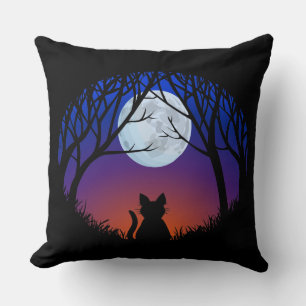 Tjock Cat Pillow Roligt Cat Lover Gifts and Decor Kudde