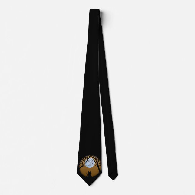 Tjock Cat Ties Snyggt Black Cat Ties Cat Lover Gif Slips (Framsida)