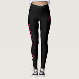 Tjock chickdamasker leggings