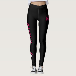Tjock chickdamasker leggings