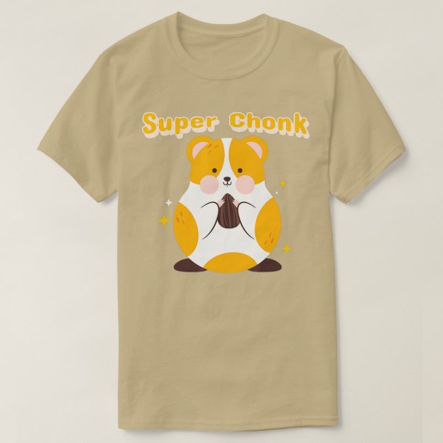 Tjock Chonky Djurälskare Heckin' Chonker Toppen Ch T Shirt (Design framsida)