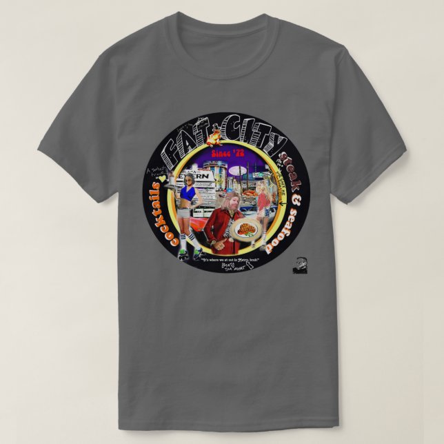 Tjock City T Shirt (Design framsida)