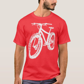 Tjock Däck Mountain Bike T Shirt