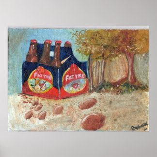 "Tjock Däck" Poster