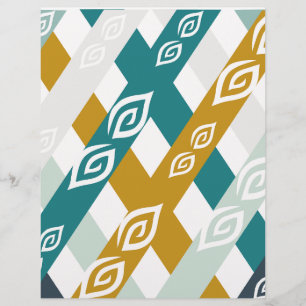 Tjock diagonal linje Mönster: