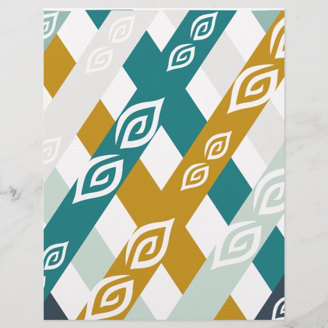 Tjock diagonal linje Mönster: (Framsida)