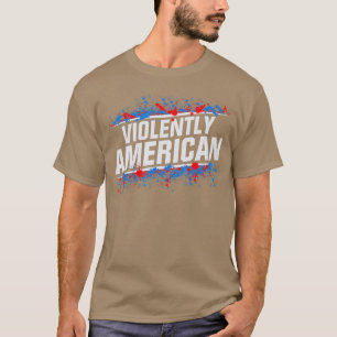 Tjock Electrician, Våldsam American T Shirt