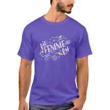 Tjock, Femme och Fab - unisex- purpurfärgad