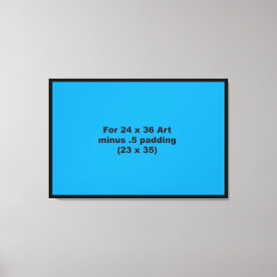 tjock för sjalmall för kanfas 24 x 36 passform f canvastryck