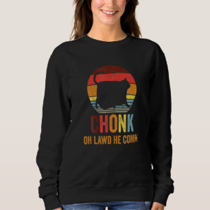 Tjock för tjock Kattmedlemskap Retro-Vintage Kattn T Shirt