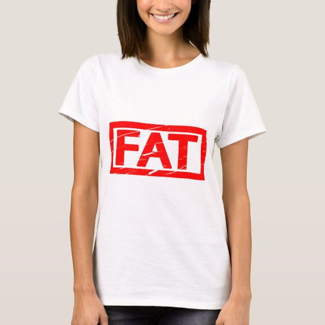 Tjock Frimärke T Shirt (Framsida)