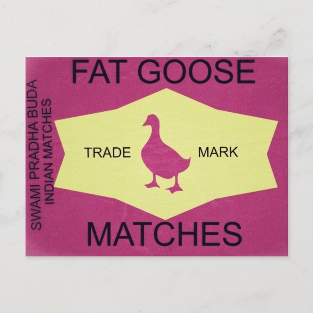 TJOCK GOOSE VYKORT (Framsida)