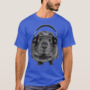 Tjock Guineas Gris House Pet Animal for Djur älska T Shirt