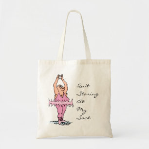 Tjock Guy i Tutu Funny Ballet Sack Tygkasse
