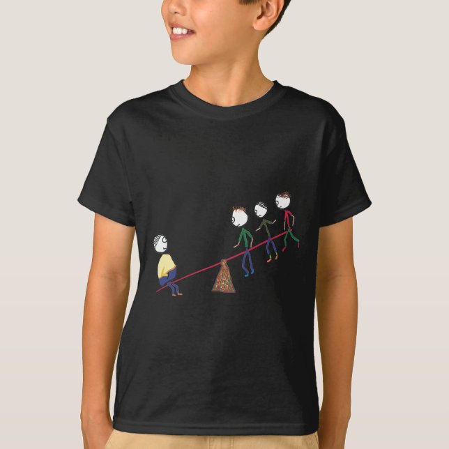 Tjock Guy on Seesaw Tee (Framsida)