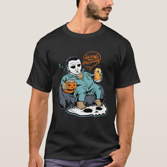 tjock halloween t shirt (Framsida)