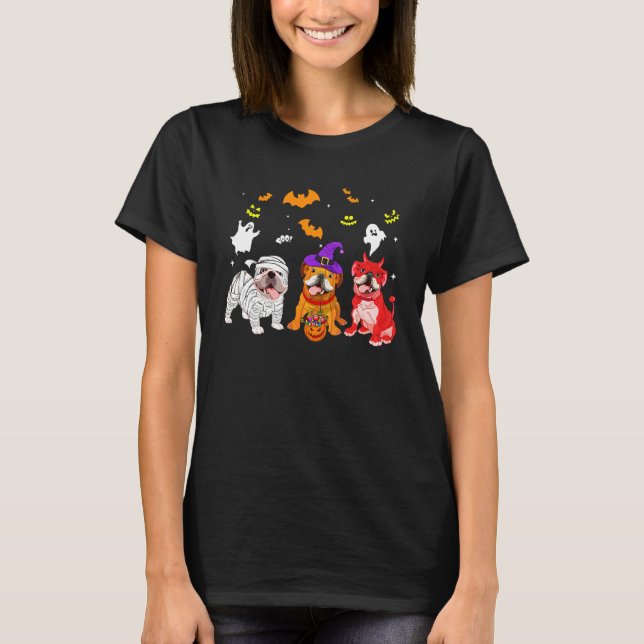 Tjock Hund 1 T Shirt (Framsida)
