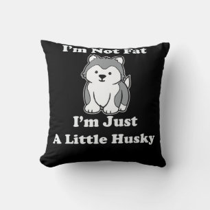 Tjock im husky Lustigt humoristiska offerter Kudde
