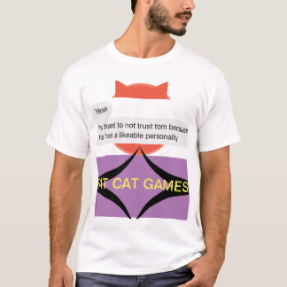 Tjock Katspelsdesign 1 T Shirt