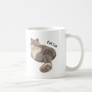 Tjock Katt Kaffemugg