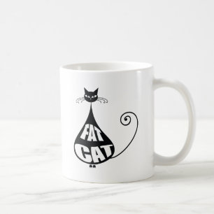 Tjock Katt Kaffemugg