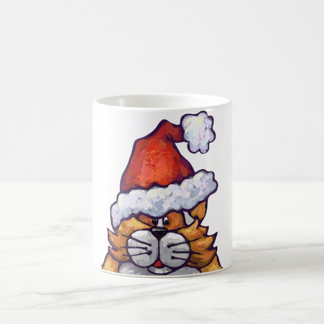 Tjock Kattjul Kaffemugg (Center)