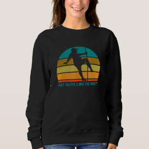 Tjock Killar Kärlek to Party Humor Drinking Vuxen T Shirt