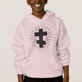 tjock korshoody t shirt