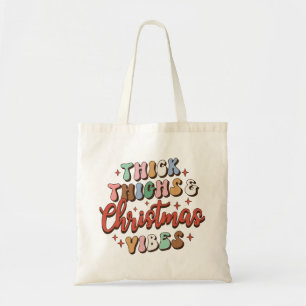 Tjock lår och julvibes tygkasse