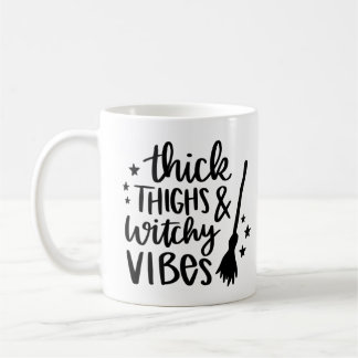 Tjock lår och vitsar Vibes Halloween Kaffemugg
