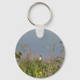 Tjock lille Hummingbird Nyckelring