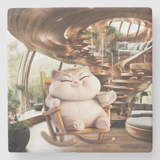 Tjock och kassakompetid stenunderlägg (Framsidan)