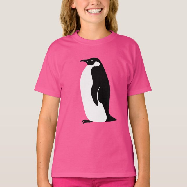 Tjock Penguin ANPASSAR IT T Shirt (Framsida)