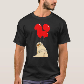 Tjock Puggleks 12-årsbalongfest T Shirt