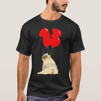 Tjock Puggleks 13-årsdag Ballongfest för Barn T Shirt