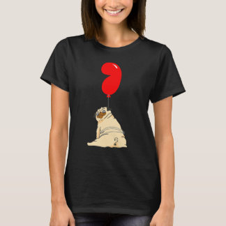Tjock Puggleks 7-årsfest Ballongfest för Barn T Shirt