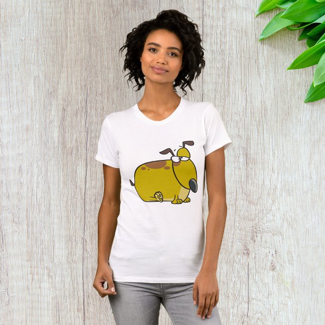 Tjock Puppy Womens T-Shirt (Skapare uppladdad)