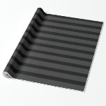 Tjock rand för svart smokingkolgrå färg presentpapper<br><div class="desc">Svart smokingserie</div>