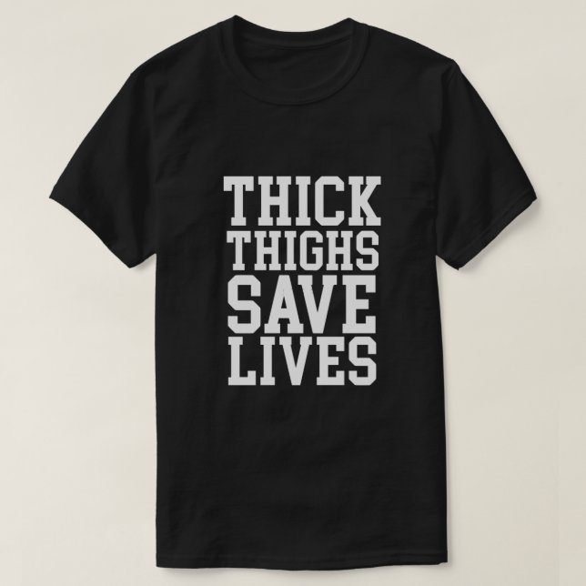 Tjock Spara Lives T Shirt (Design framsida)