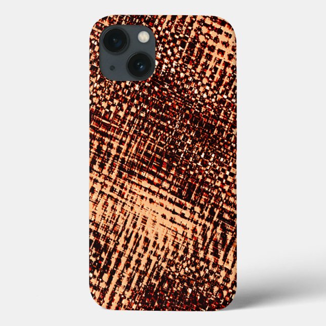 Tjock spricka i kor i orange med skugga (Baksida)