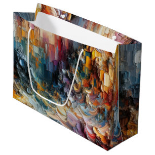 Tjock texturerad färg Mönster