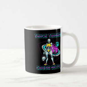 Tjock Thighs Crush Killar Weightlift Bodybuilding Kaffemugg