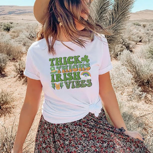 Tjock Thighs Irish Vibes, Patrick's Day T-Shirt
