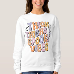 Tjock Thighs & Spooky Vibes T Shirt