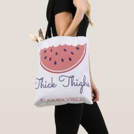 Tjock Thighs Summer Vibes Vacation Beach Party Tygkasse