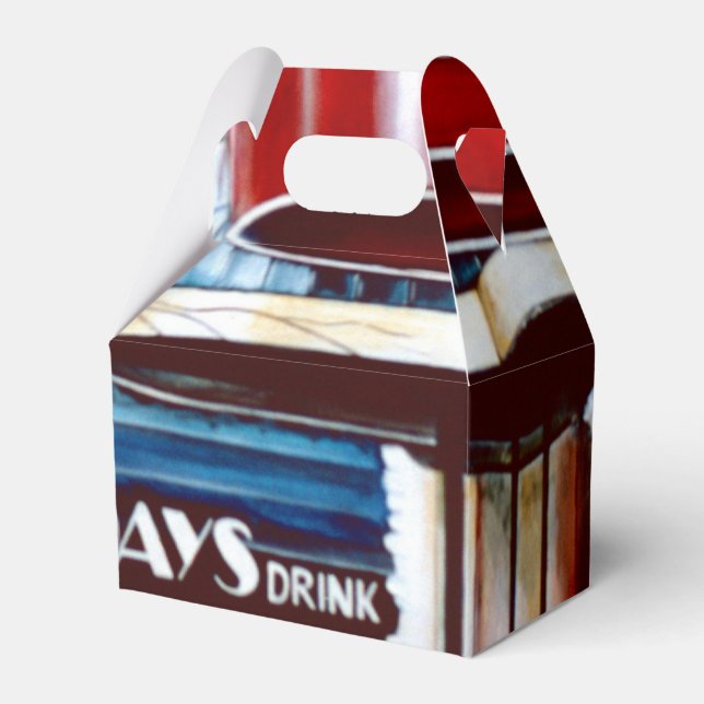 Tjock Tisdagens Kväll Presentaskar (Framsidan Sidan)