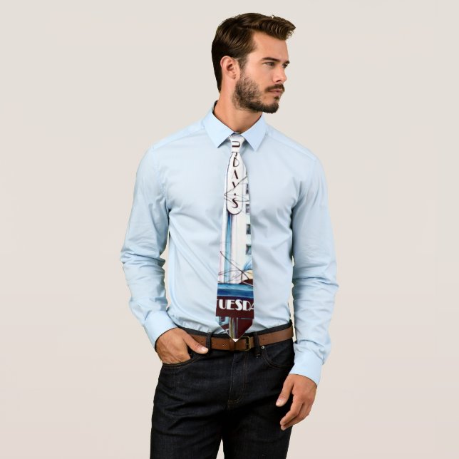 Tjock Tisdagens Kväll Slips (In Situ)