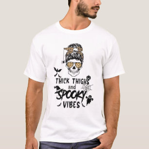 Tjock tjock tjock och taoky vibes Bleached Messy B T Shirt